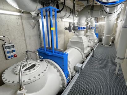 Anlagentechnik der Fischschleuse
